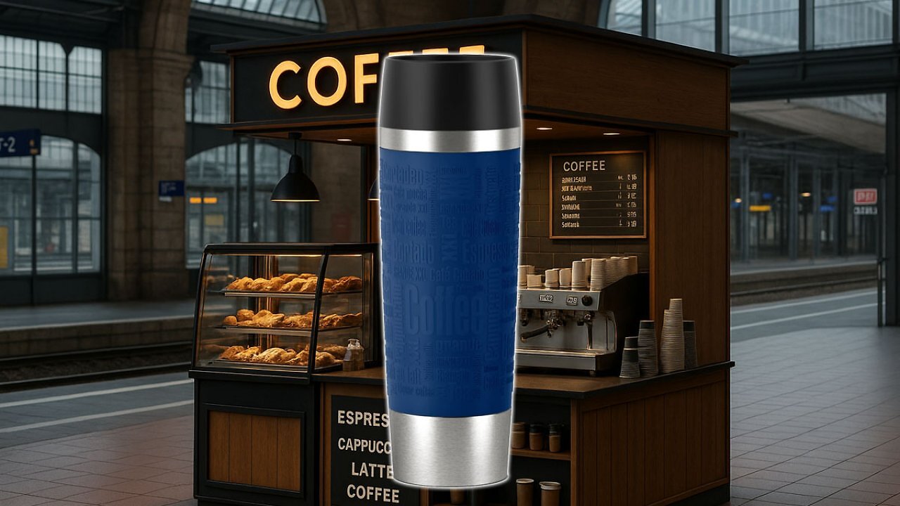 [30/07/2025] Kaffee! Amazon brüht Emsa-Becher für Heißgetränke kurze Zeit für unter 14 Euro raus