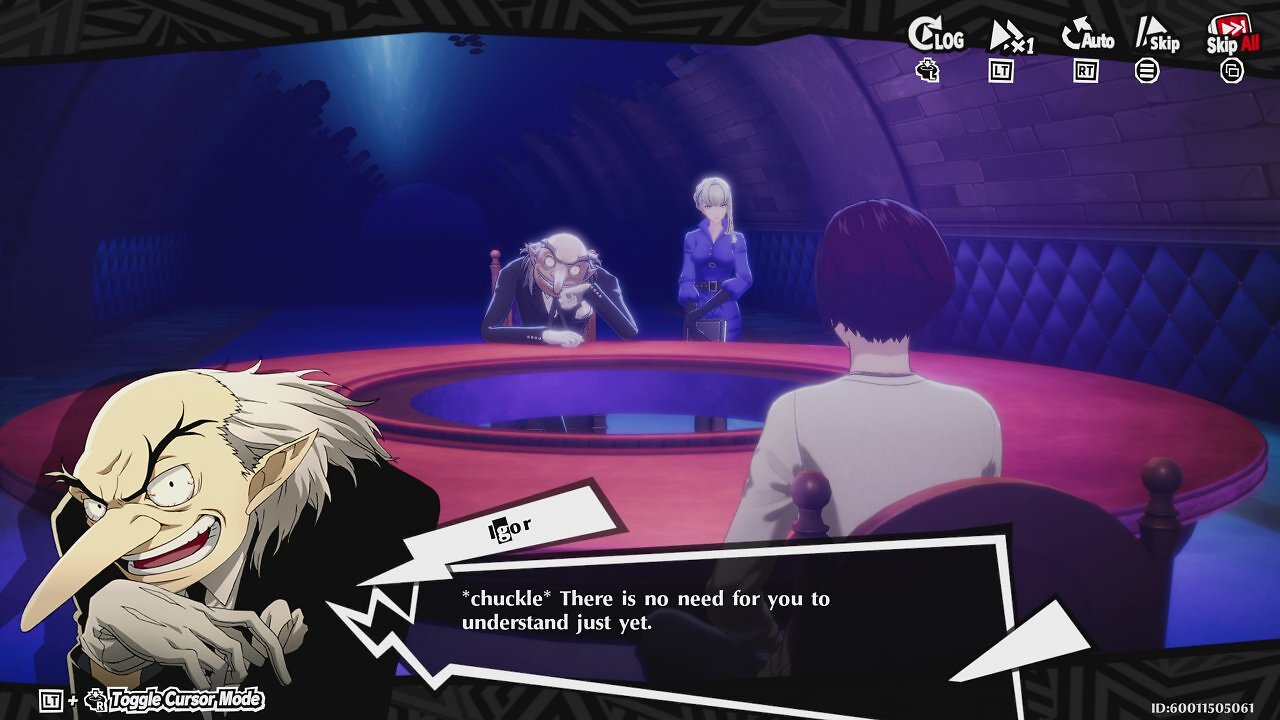 Igor und Merope aus dem Velvet Room in Persona 5: The Phantom X