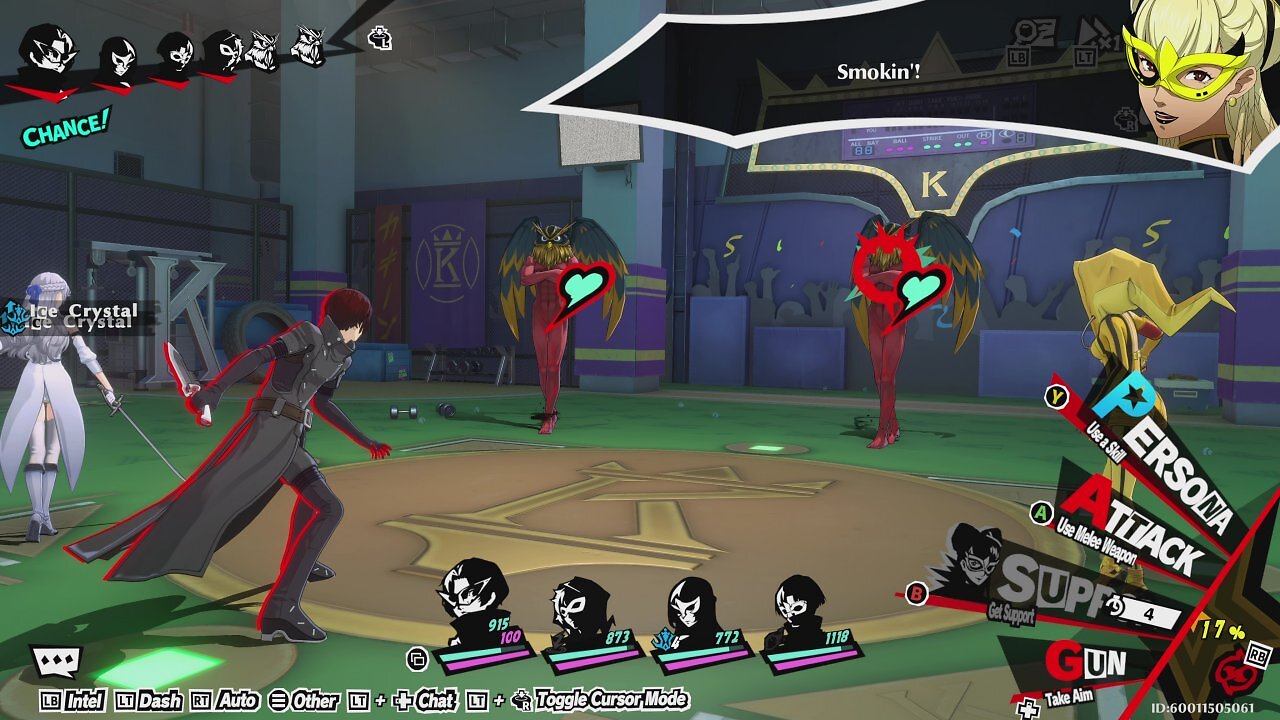 Ein Kampf in Persona 5: The Phantom X