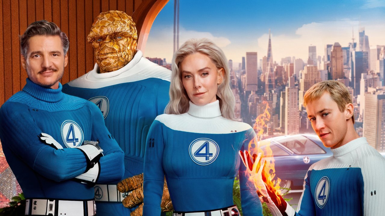 Die neuen Fantastic Four lächeln in die Kamera.