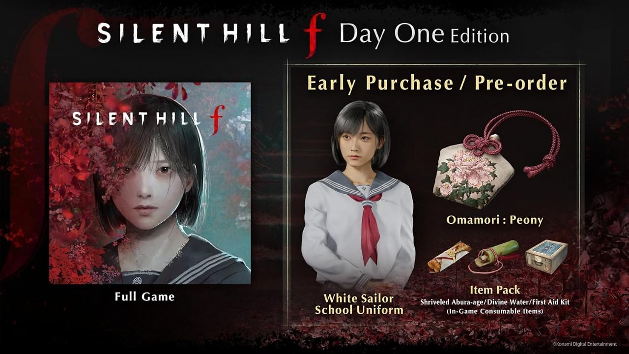 [19/08/2025] Die Day One Edition von Silent Hill f enthält einige Boni.