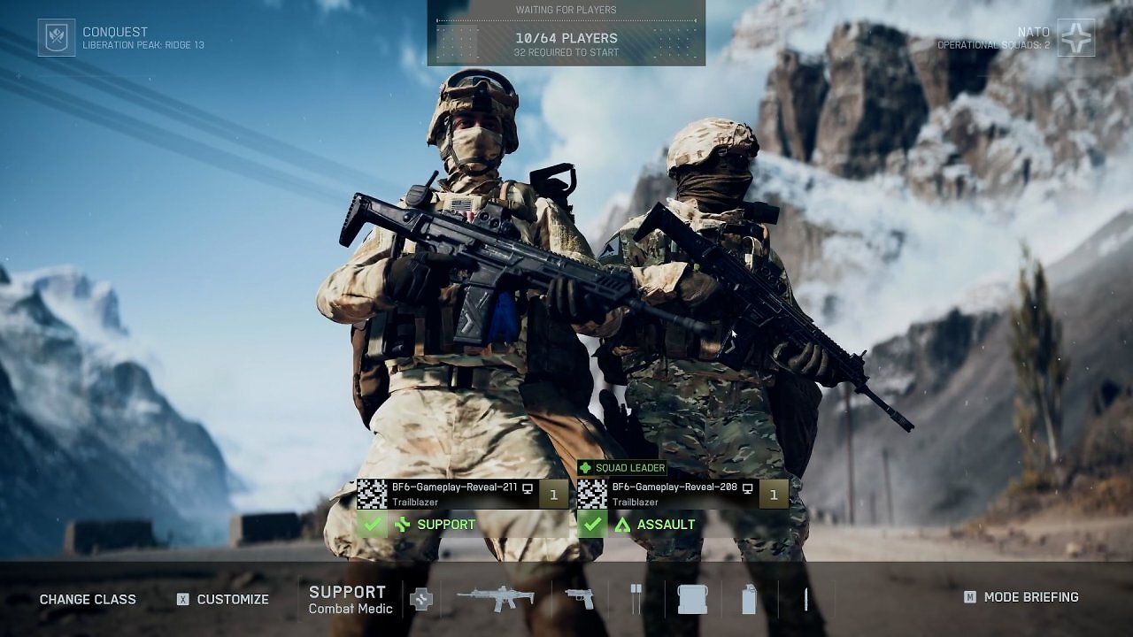 [01/08/2025] Die Klassenauswahl in Battlefield 6