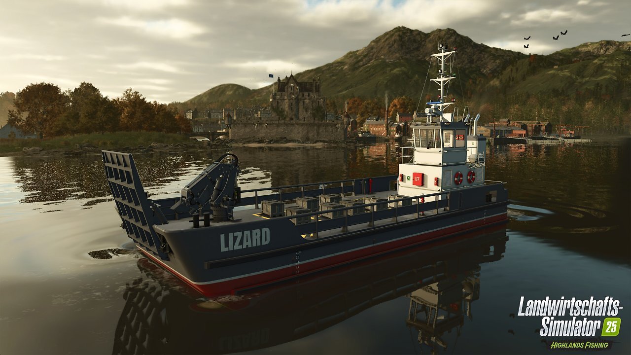 [28/08/2025] Erstmals können Boote im Farming Simulator genutzt werden.