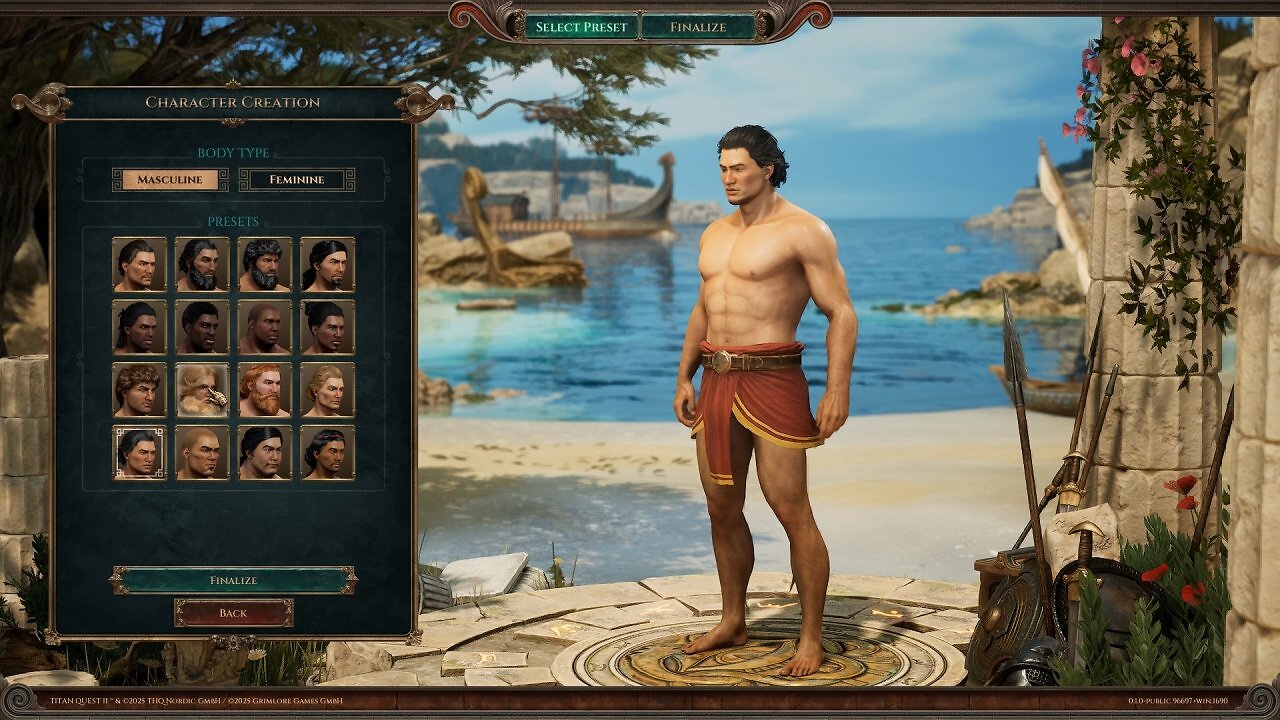 Ihr dürft aus 32 Designs für euren Helden wählen. Ein richtiger Charaktereditor kommt erst mit einem späteren Early-Access-Update.
