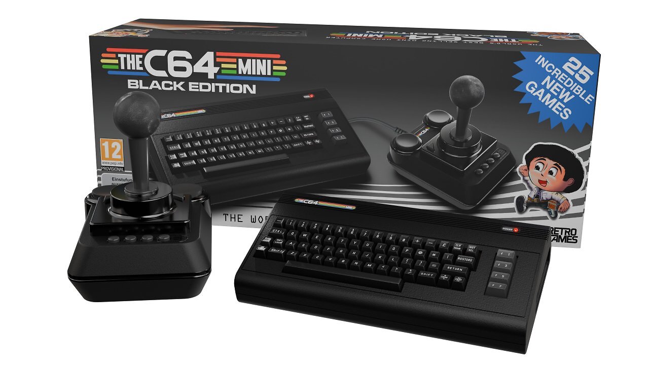 [01/08/2025] Neue Retro-Konsole:&nbsp;C64 mini Black Edition angekündigt