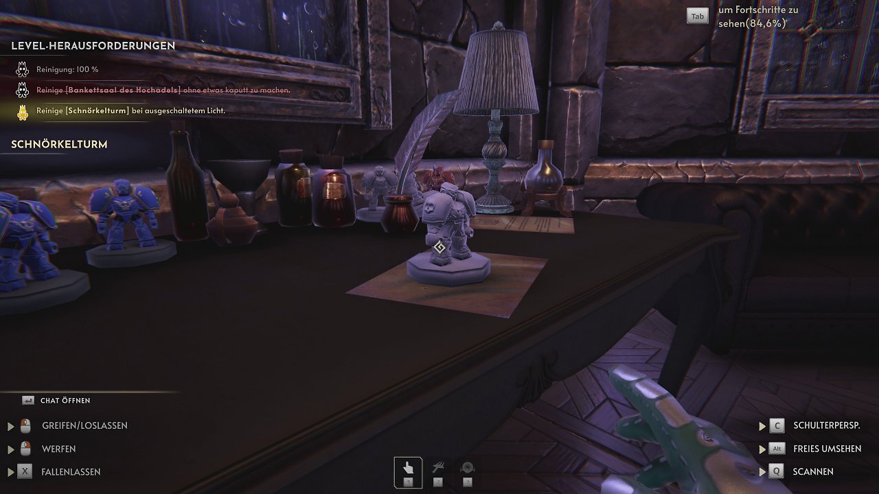 [17/09/2025] Der Zauberer im Turm bemalt anscheinend Warhammer-Space-Marine-Figuren in seiner Freizeit.