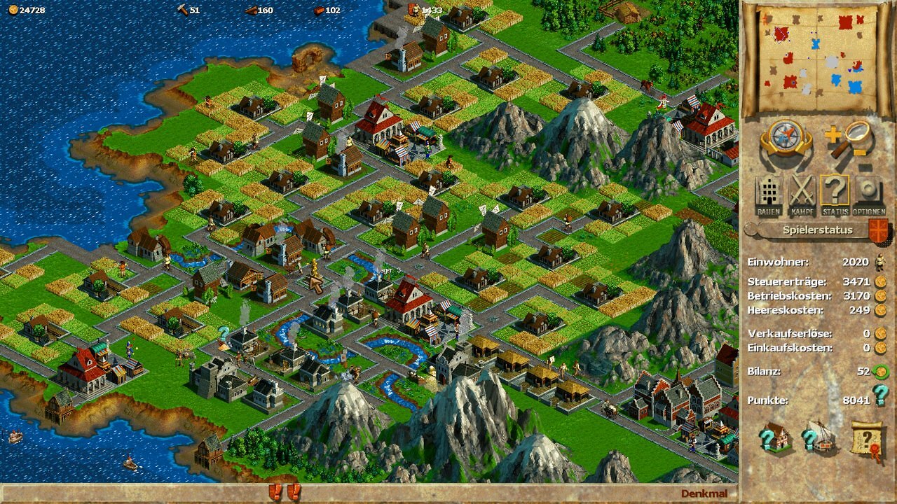 Schon in Anno 1602 waren alle Kernaspekte drin, die Anno bis heute so gut machen.