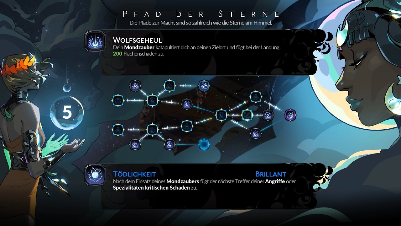 [05/10/2025] Selenes Zauber haben eigene, kleine Talentbäume.