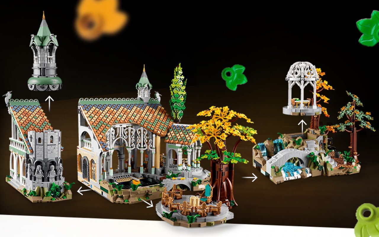[07/10/2025] Modulares Mittelerde: Das LEGO Icons Bruchtal-Set bringt Tolkiens Welt Stein für Stein zum Leben.