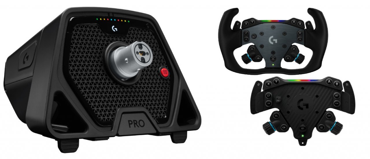 Logitech Pro DD11 Wheelbase und Lenkrad