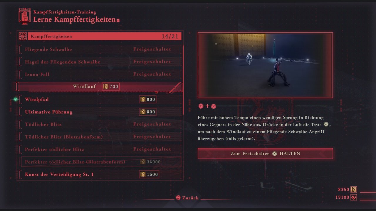 [24/10/2025] Es gibt viele Fertigkeiten, die wir mit den Ninjas freischalten können!