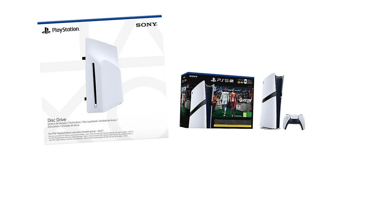 PS5-Laufwerk günstig wie nie: Sony Disc Drive für kurze Zeit unter 70 Euro bestellbar