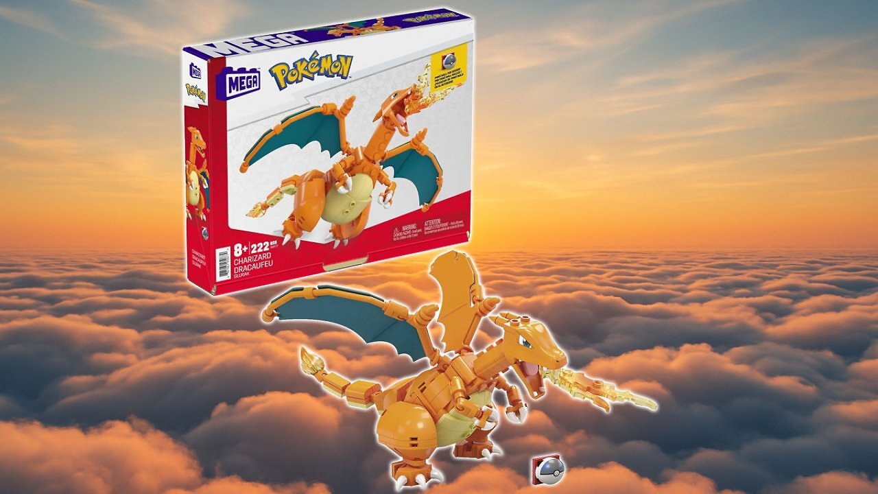 [28/10/2025] 4.000 Verkäufe in einem Monat: Amazon feuert Pokémon Glurak von Lego-Rivale für 10 Euro aus dem Lager