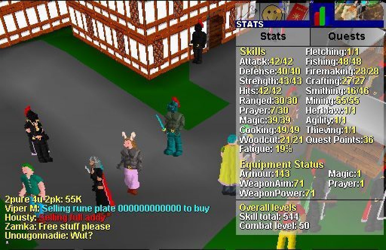 [31/10/2025] In RuneScape kann es teilweise über 100 Stunden dauern, einen einzigen Skill aufs Maximum zu bringen.