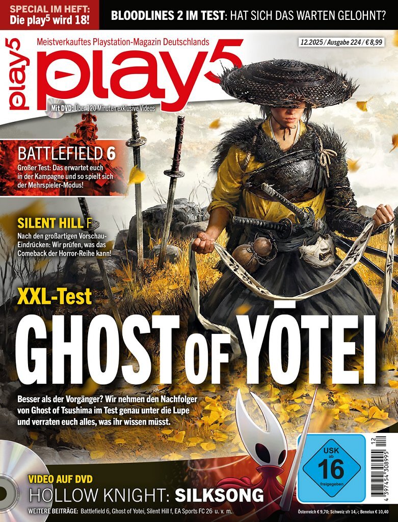 [31/10/2025] Das Cover der play5 12/25