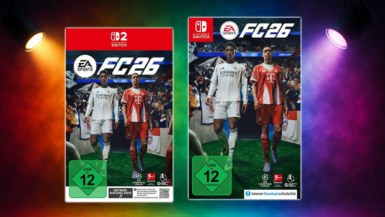 [18/11/2025] 11.000 Bestellungen in einem Monat: Amazon schießt EA SPORTS FC 26 für Switch zum Black-Friday-Preis aufs Tor