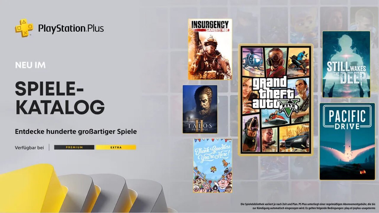 [13/11/2025] PS Plus Extra/Premium Spiele im November 2025