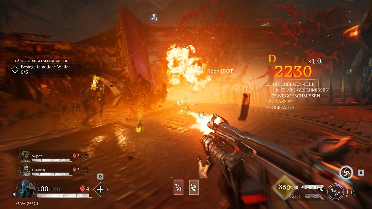 [04/11/2025] Painkiller bietet kaum Abwechslung, der Gameplay-Loop bleibt meistens gleich.
