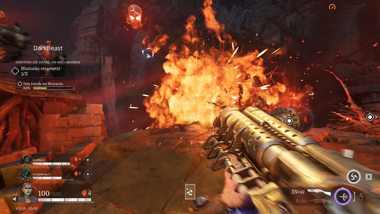 [04/11/2025] Die Shotgun macht Laune, hat aber nicht so viel Wucht wie beispielsweise in Doom.