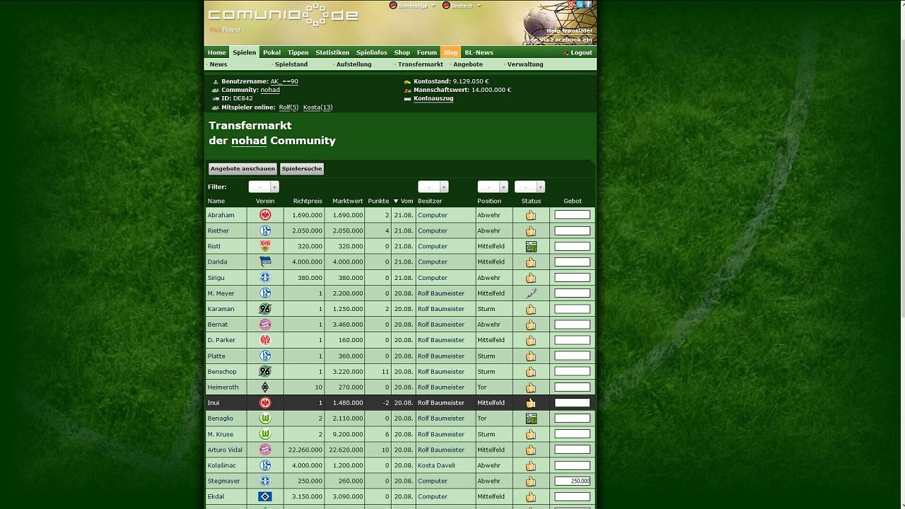 [02/12/2025] Konkurrenz für klassische Fußballmanager: Im Verlauf der 2000er-Jahre wuchs die Beliebtheit von Mobile-Games oder auch Browser-Spielen wie Comunio.