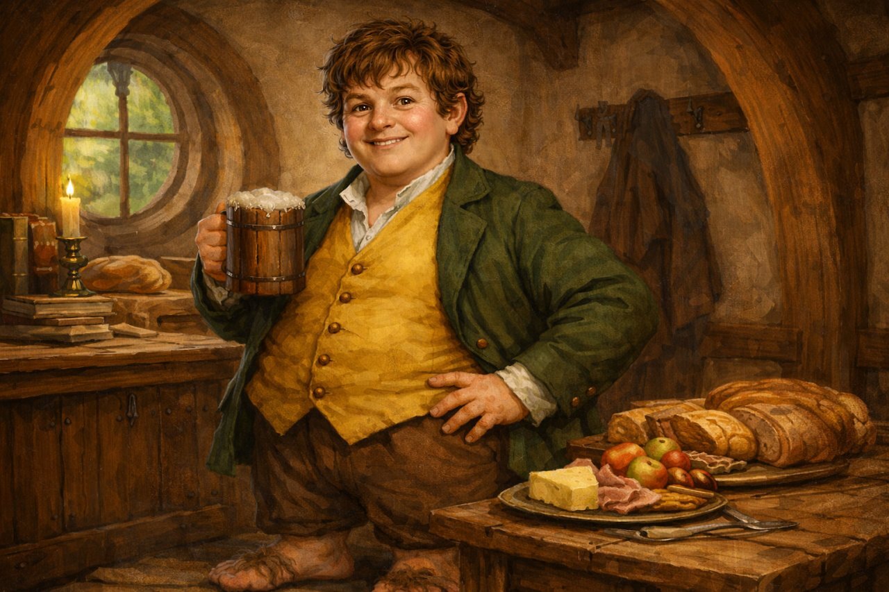 [29/12/2025] So wird Fredegar Bolger in den Herr-der-Ringe-Büchern beschrieben.