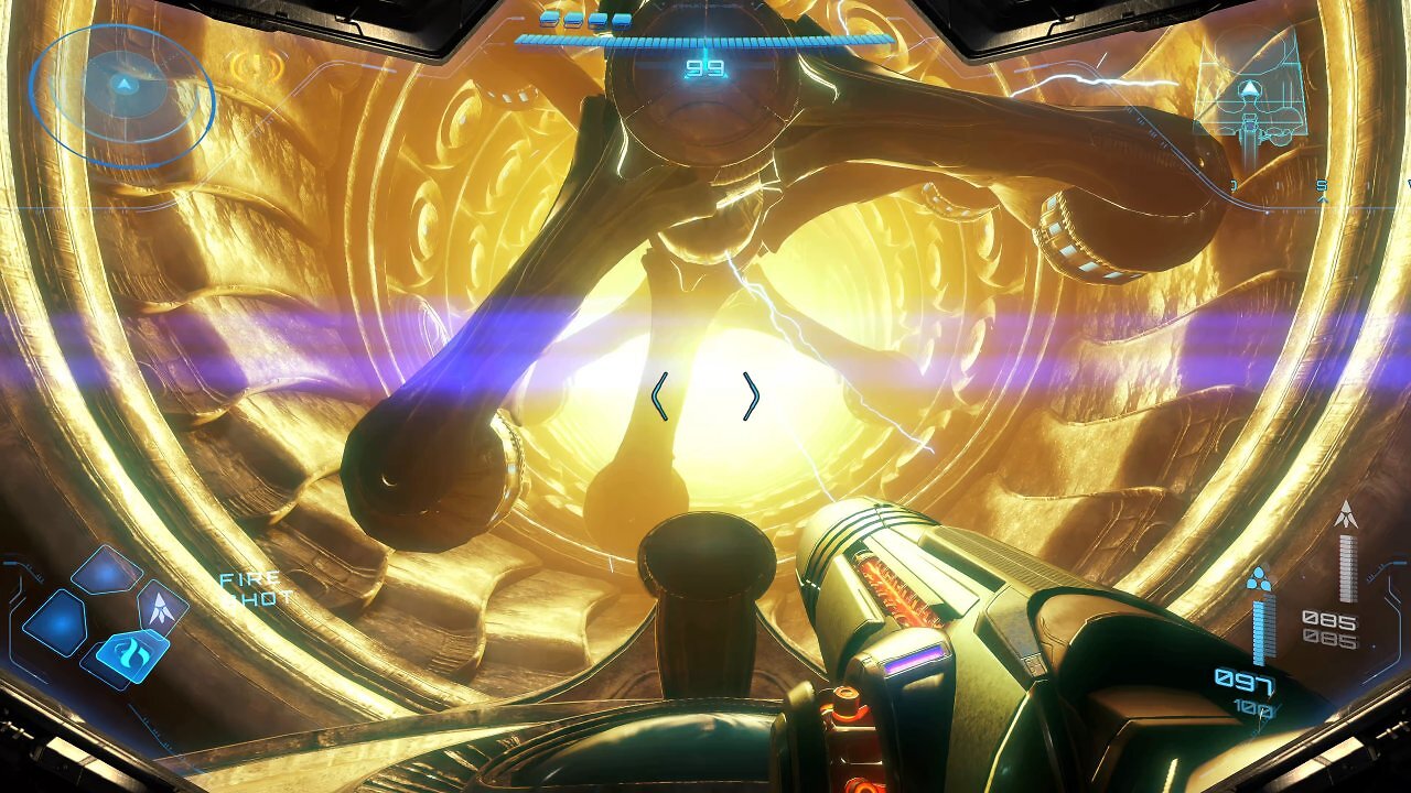 Tolle Umgebungen, schicke Beleuchtung: In vielen Szenen sieht Metroid Prime 4 ausgesprochen gut aus.