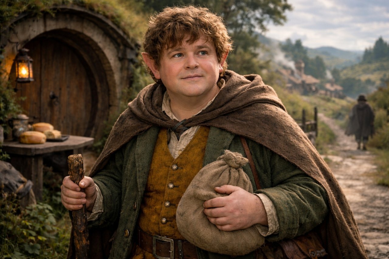 [29/12/2025] So könnte Fredegar Bolger in den Herr-der-Ringe-Filmen aussehen.