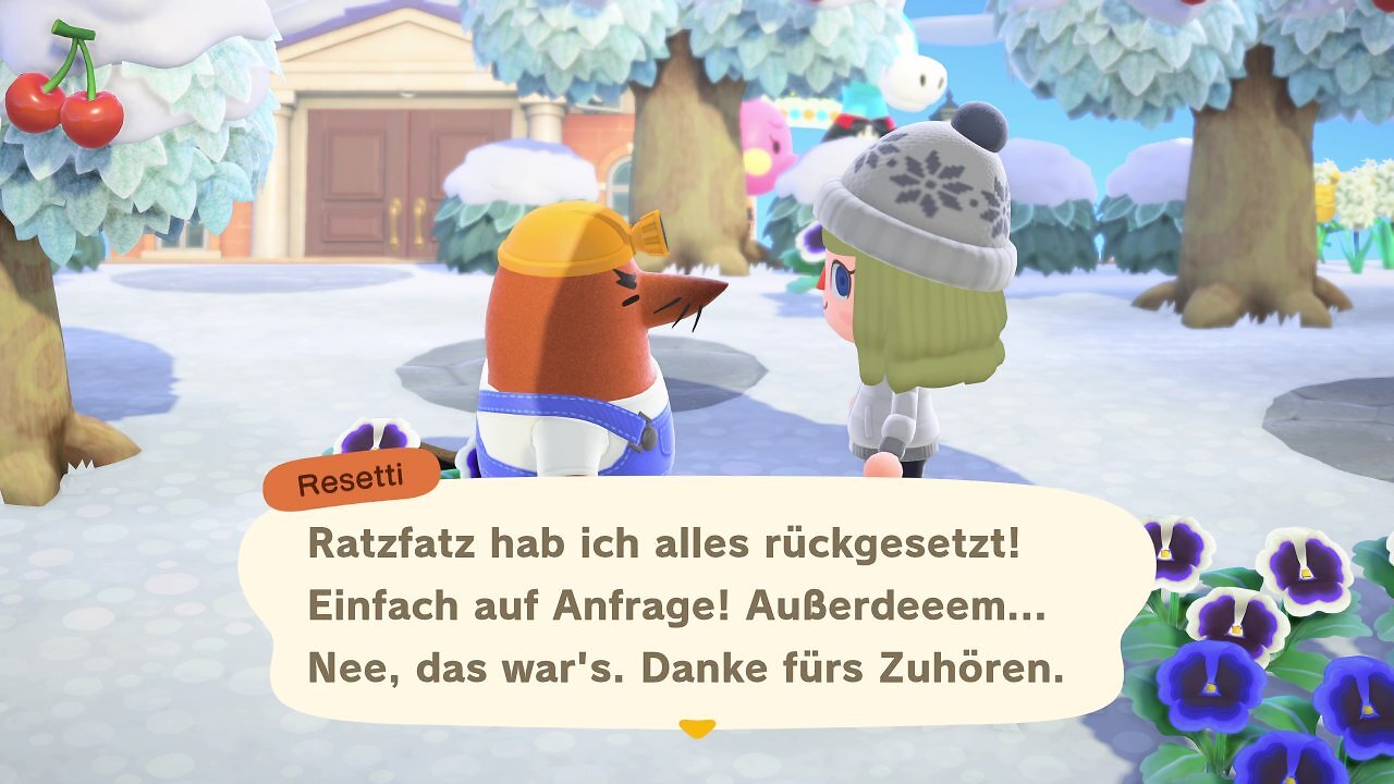 [21/01/2026] So sieht unser alter Freund (oder für manche vielleicht auch Feind) Resetti jetzt aus! Und er ist auch noch echt hilfreich geworden.