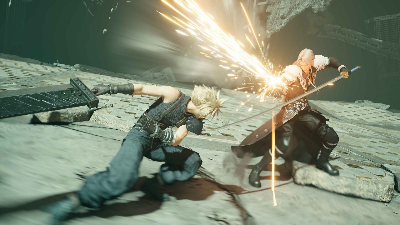 Der Konflikt zwischen Cloud Strife und Sephiroth ist ein zentrales Element in Final Fantasy VII.