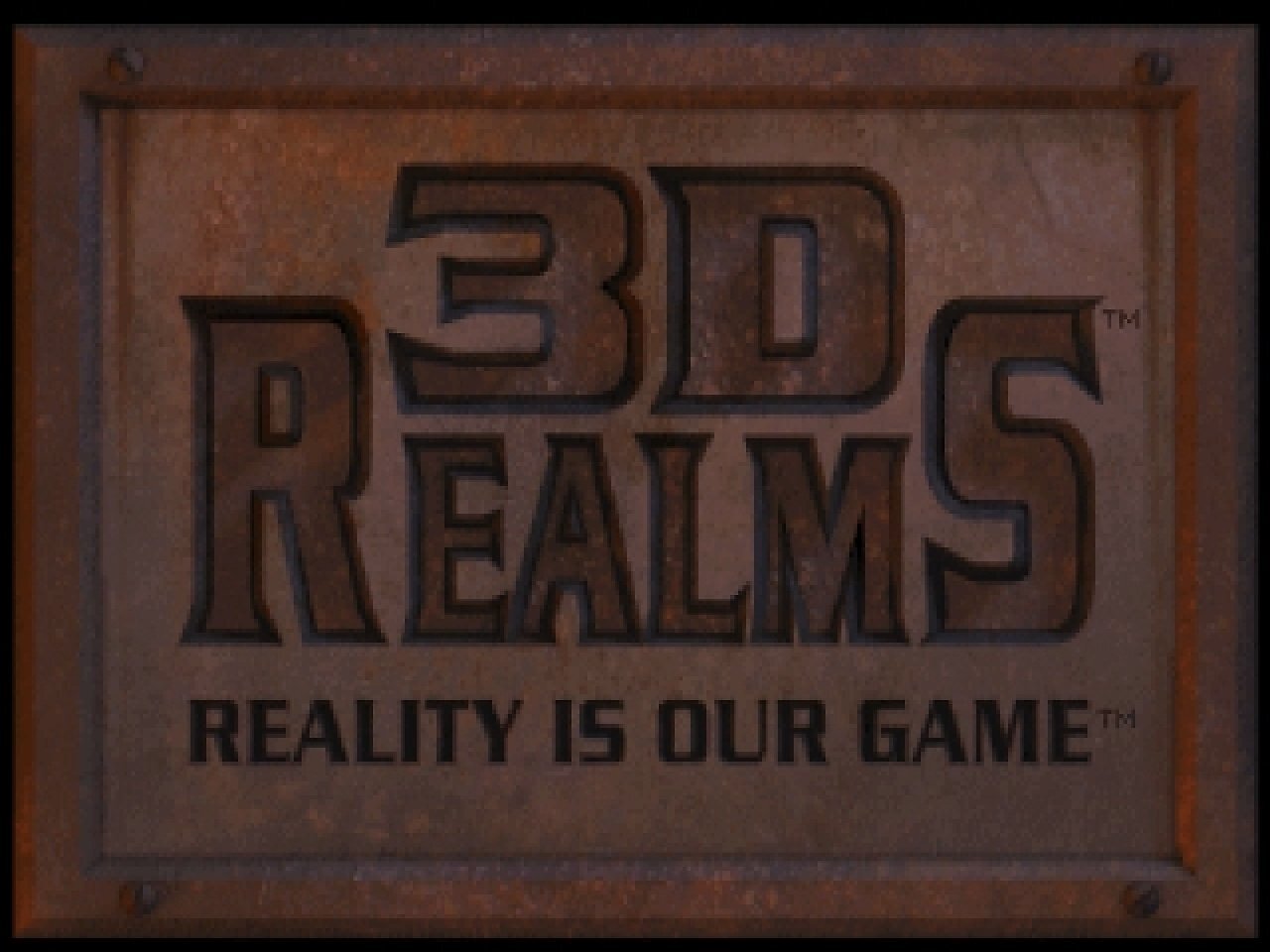 [08/02/2026] Das Logo von 3D Realms, so wie es 1996 in Duke Nukem 3D zu sehen ist.