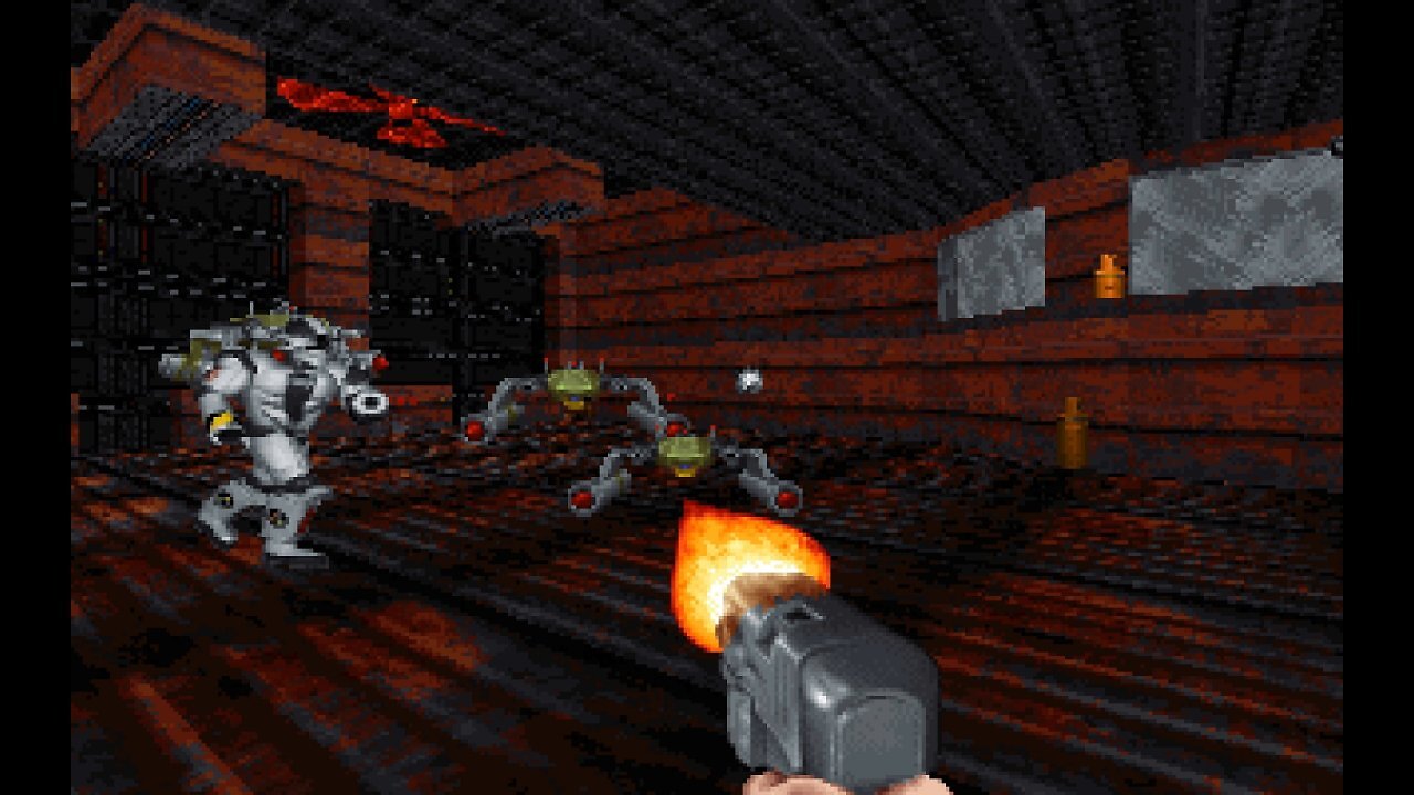 [08/02/2026] Anders als das fertige Spiel läuft Lameduke nur in 320x240 Pixeln.