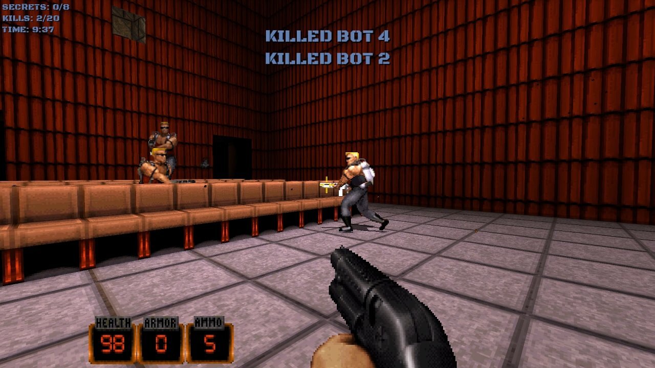 [08/02/2026] Auch im Mehrspielermodus wird Duke Nukem 3D jahrelang gerne gespielt. Spätere Editionen fügen auch Bots und Online-Multiplayer hinzu.