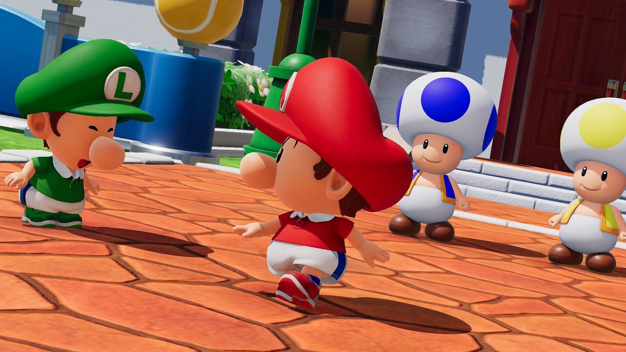 [10/02/2026] Baby Mario und Baby Luigi müssen sich in der Tennis-Akademie beweisen, um ihre alte Stärke zurückzuerlangen.