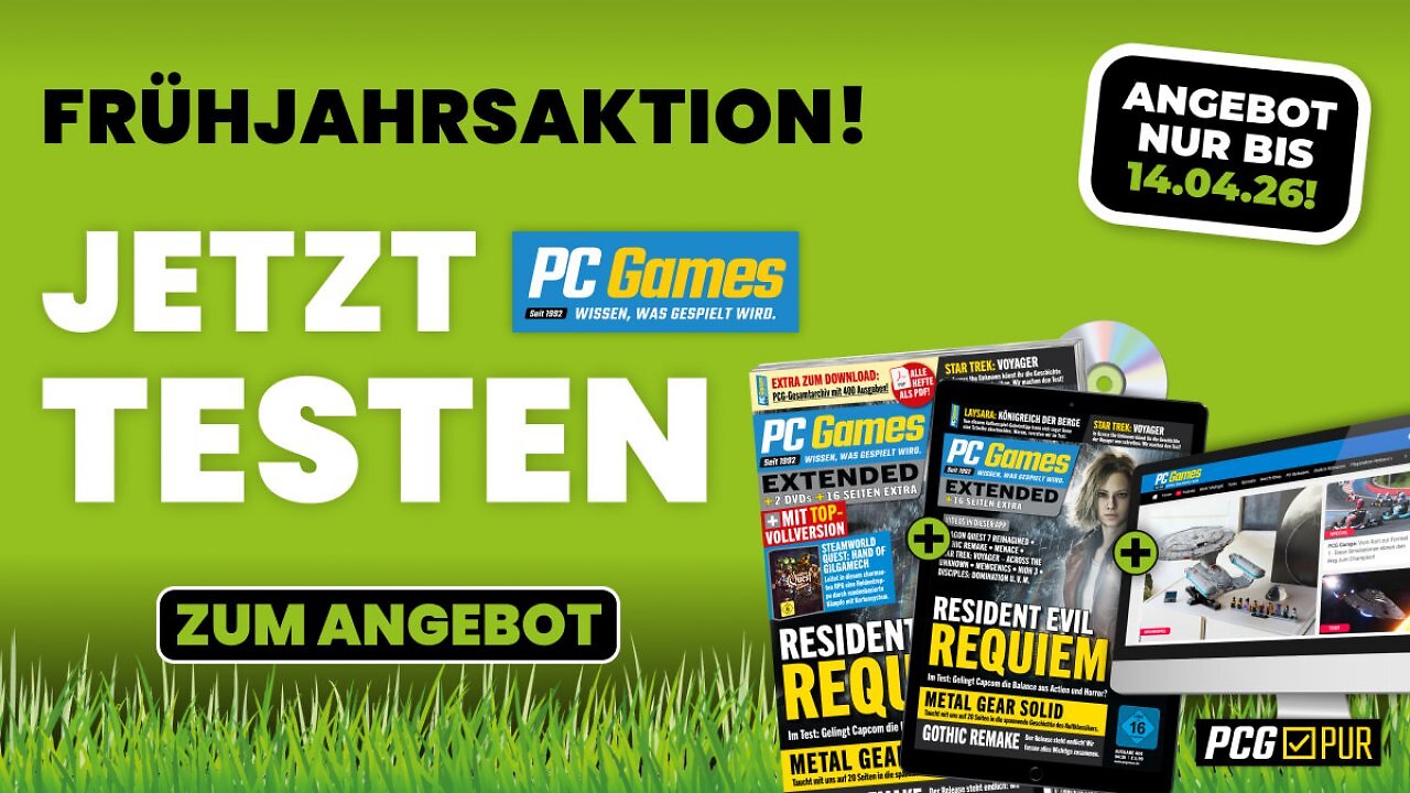 [12/03/2026] PC Games Frühlingsaktion: 3 Ausgaben im Abo zum absoluten Sparpreis ab 1 Euro pro Monat! (1)