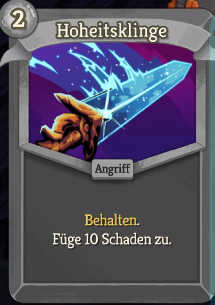 [17/03/2026] Hoheitsklinge