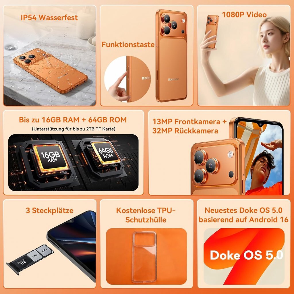 [21/04/2026] Die Features des Blackview Wave 7C im Überblick.
