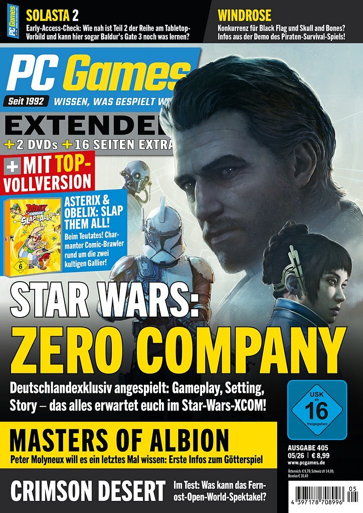[10/04/2026] Das Cover der PC Games Extended 05/26