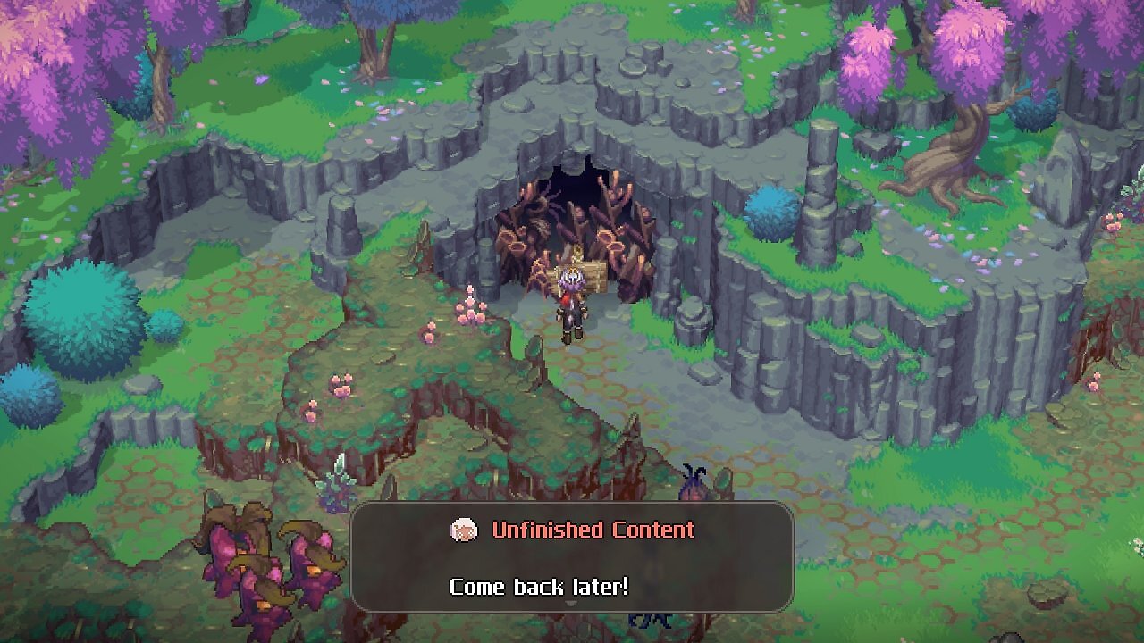 [07/05/2026] Einer der wenigen Momente, in denen man merkt, dass man einen Early-Access-Titel spielt: Dieser Dungeon ist noch verschlossen.