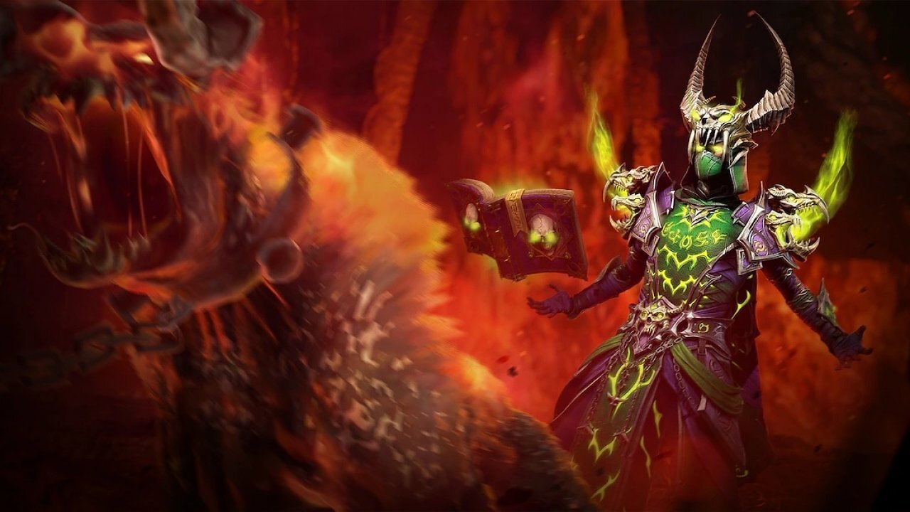 [12/05/2026] Das WoW‑Klassenset für den Hexenmeister in Diablo 4.