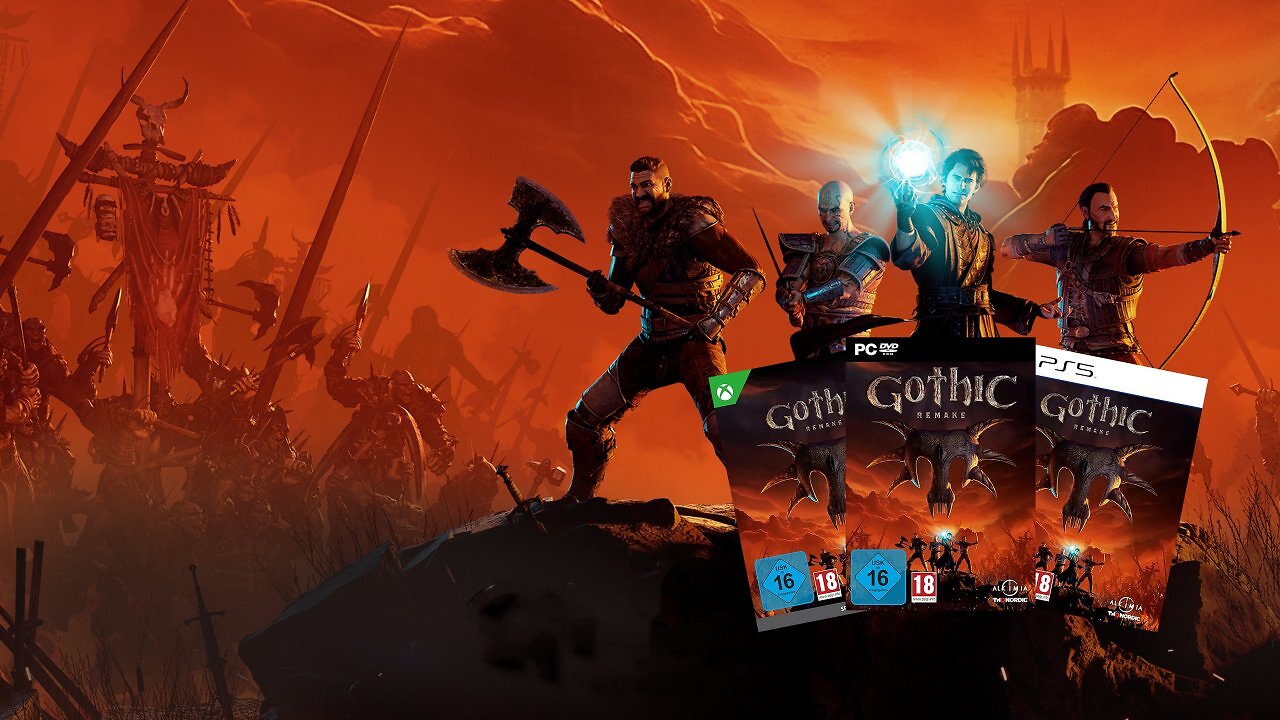 Das Titelbild vom Gothic Remake mit den Verpackungsbildern der verschiedenen Editionen