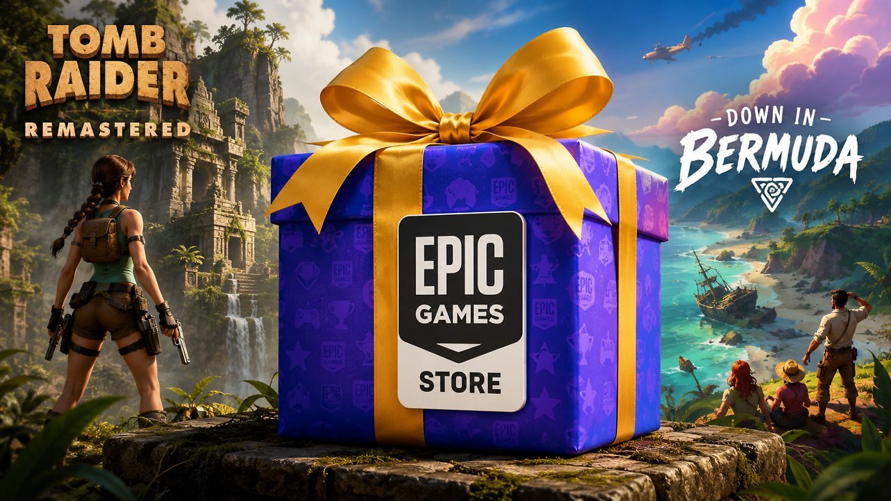 [22/05/2026] Der Epic Games Store serviert neue Gratis-Spiele - unter anderem mit Lara Croft.