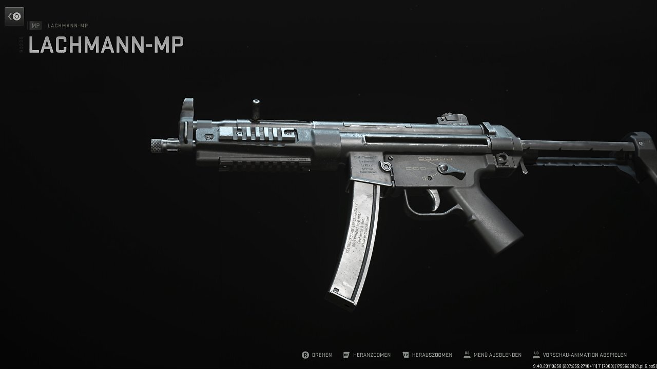 [21/05/2026] Die aktuelle Inkarnation der MP5 im Modern-Warfare-Universum ist die Lachmann-MP von der Firma Lachmann & Meer - offenbar ein Schweizer Konzern.
