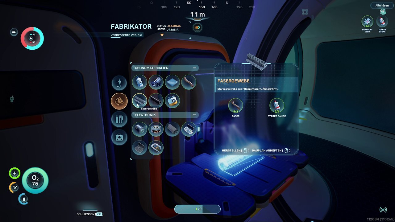 [13/05/2026] In Subnautica 2 gibt es mehr Geräte, an denen ihr Items craftet. Dadurch steht ihr nicht mehr ganz so viel vor dem Fabrikator.