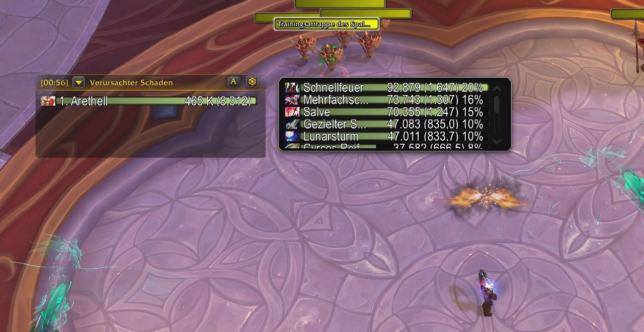 [11/05/2026] Blizzards Schadensmeter ist für ambitionierte Spieler größtenteils nutzlos. Wer die Auswirkung seiner Zauber im Detail betrachten will, muss auf externe Seiten wie Warcraftlogs zurückgreifen.