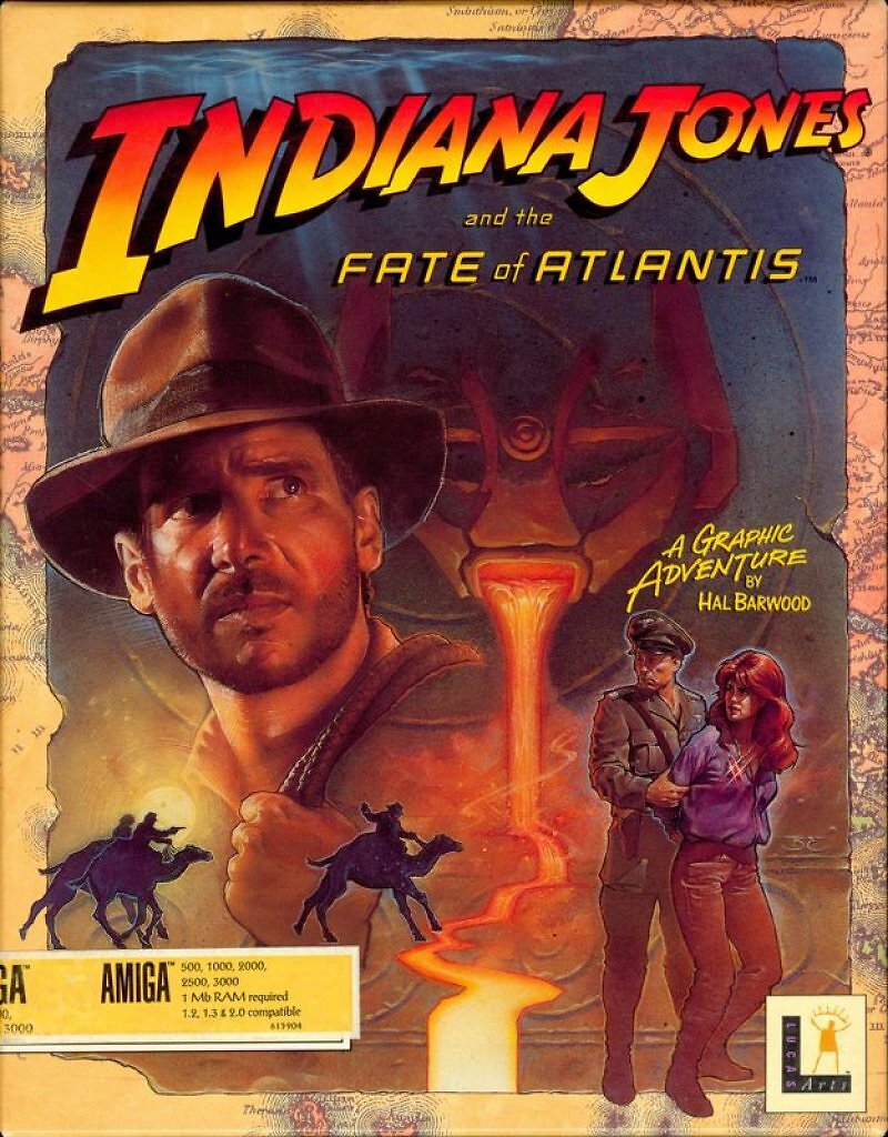 [01/06/2026] Das Amiga-Cover von Indiana Jones and the Fate of Atlantis