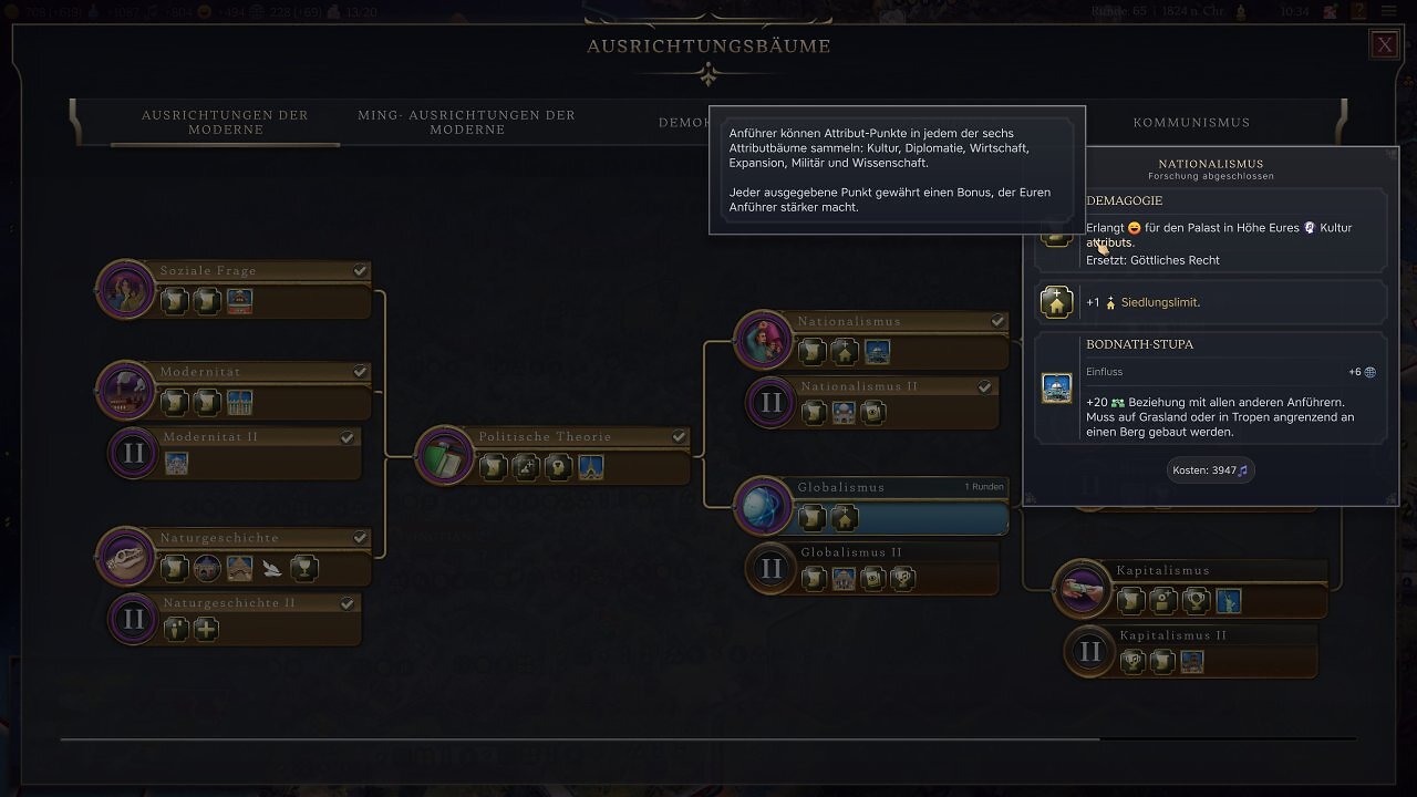 [15/06/2026] Wie etwa aus Paradox-Spielen bekannt, gibt es in Civ 7 inzwischen verschaltete Tipps, wenn ihr mit dem Cursor über bestimmte Begriffe fahrt.