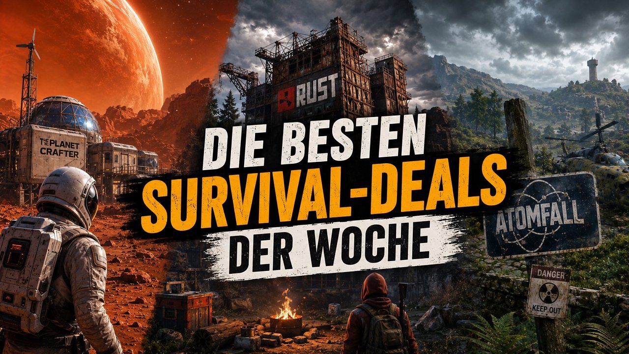 [19/06/2026] Wir stellen euch die besten Deals der Woche vor. Diesmal stehen die Survival-Spiele im Fokus. (2)