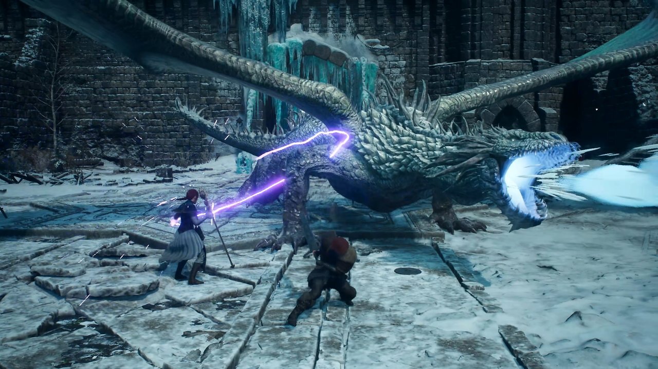 [10/06/2026] Damit es nicht zu langweilig wird, speit dieser Drache Eis statt Feuer!