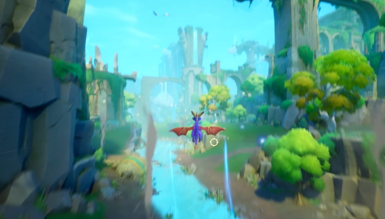 [08/06/2026] Der Ersteindruck des Teaser-Trailers deutet auf eine offene Welt hin, die wir mit Spyro fliegend erkunden können.