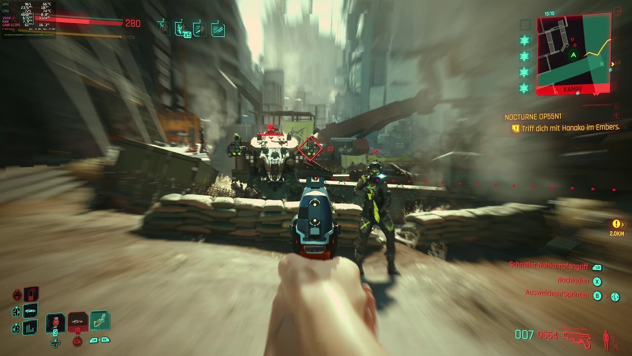 [26/06/2026] Mit den nachgebauten Settings der PS5 im Raytracing-Modus performt Cyberpunk 2077 doppelt so schnell wie auf der Sony-Konsole - ihr seid nämlich keiner Fps-Begrenzung unterworfen.